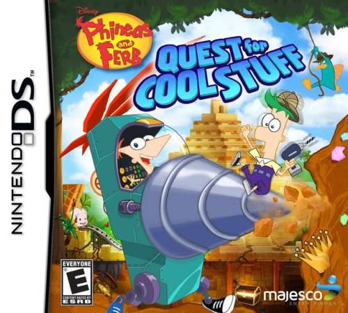 Phineas and Ferb - Quest for Cool Stuff box art