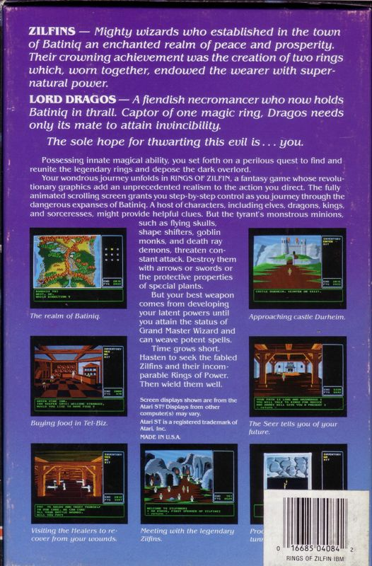 Rings Of Zilfin — box-2D-back (US)