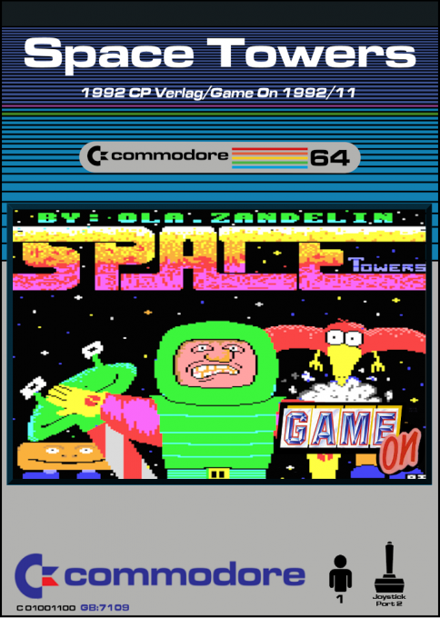 Space Towers box art