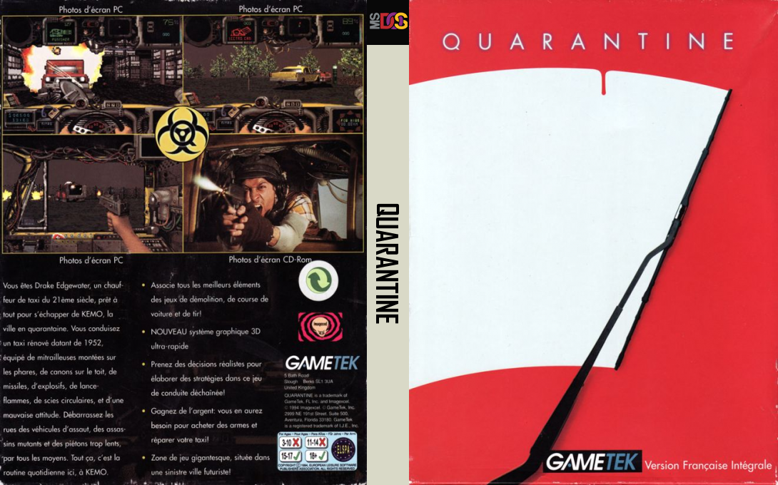 Quarantine — box-texture (FR)