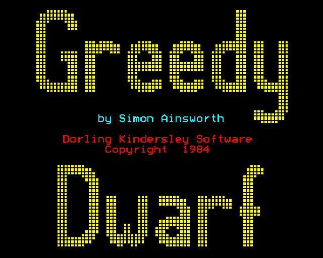 Greedy Dwarf, The — sstitle (WOR)