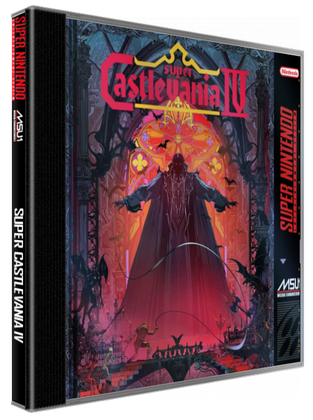 Super Castlevania IV — box-3D (US)