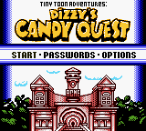 Tiny Toon Adventures - Dizzy's Candy Quest — sstitle (WOR)