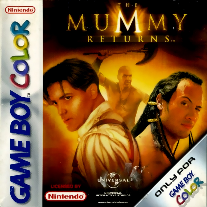 Mummy Returns, The — box-2D (EU)
