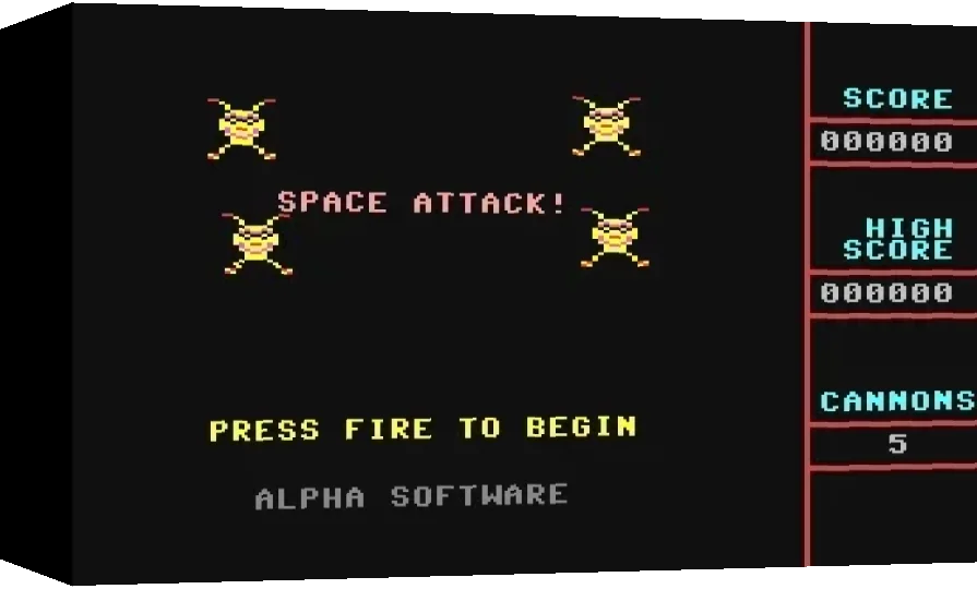 Space Attack! — box-3D (WOR)
