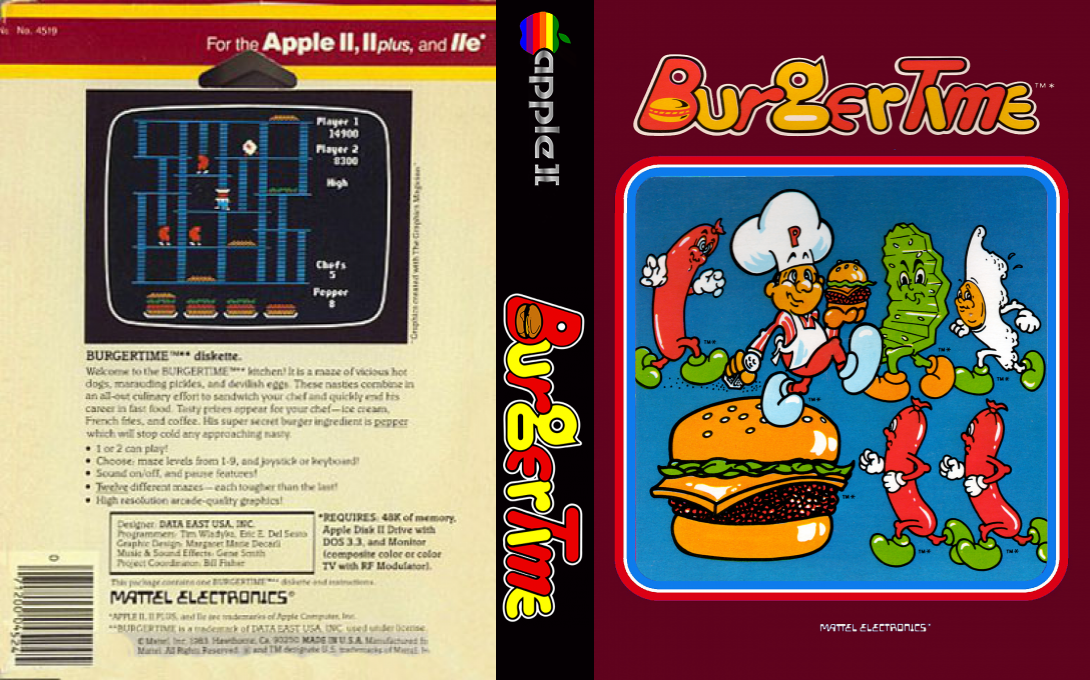 Burgertime — box-texture (US)