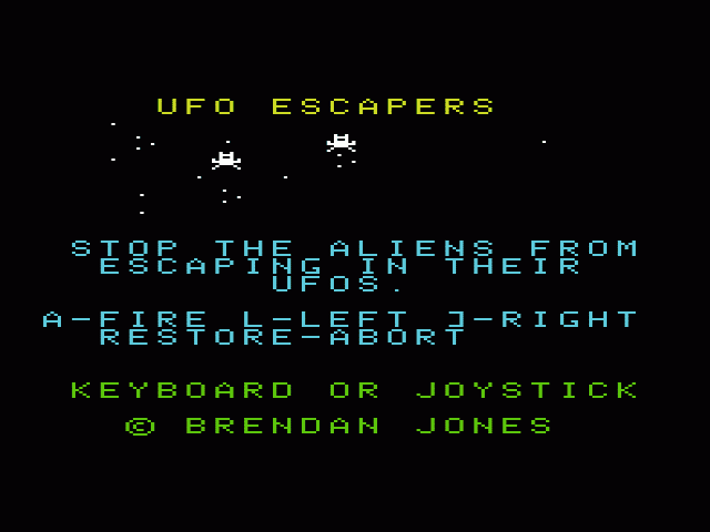 UFO Escapers — sstitle (WOR)
