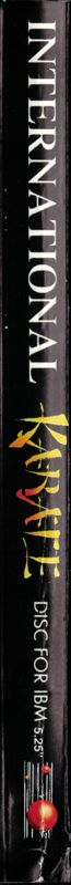International Karate — box-2D-side (EU)