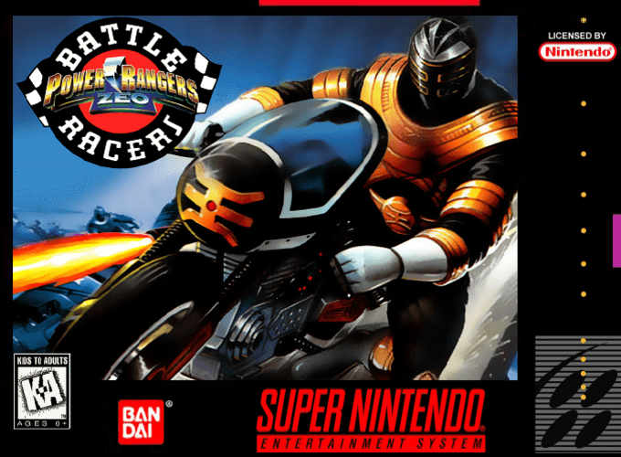 Power Rangers Zeo - Battle Racers box art