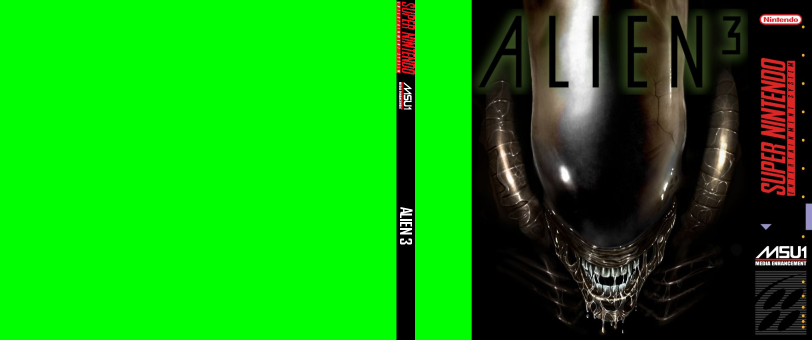 Alien 3 — box-texture (US)