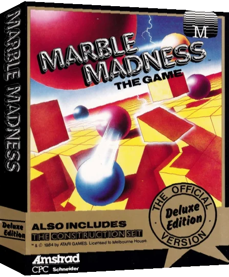 Marble Madness Deluxe Edition — box-3D (EU)