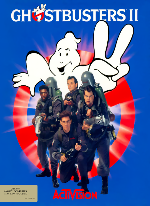 Ghostbusters II box art