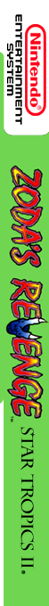 Zoda's Revenge: StarTropics II — box-2D-side (US)