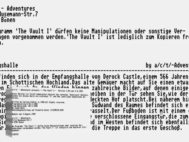 Vault 1, The — mixrbv2 (WOR)