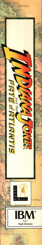 Indiana Jones And The Fate Of Atlantis — box-2D-side (US)