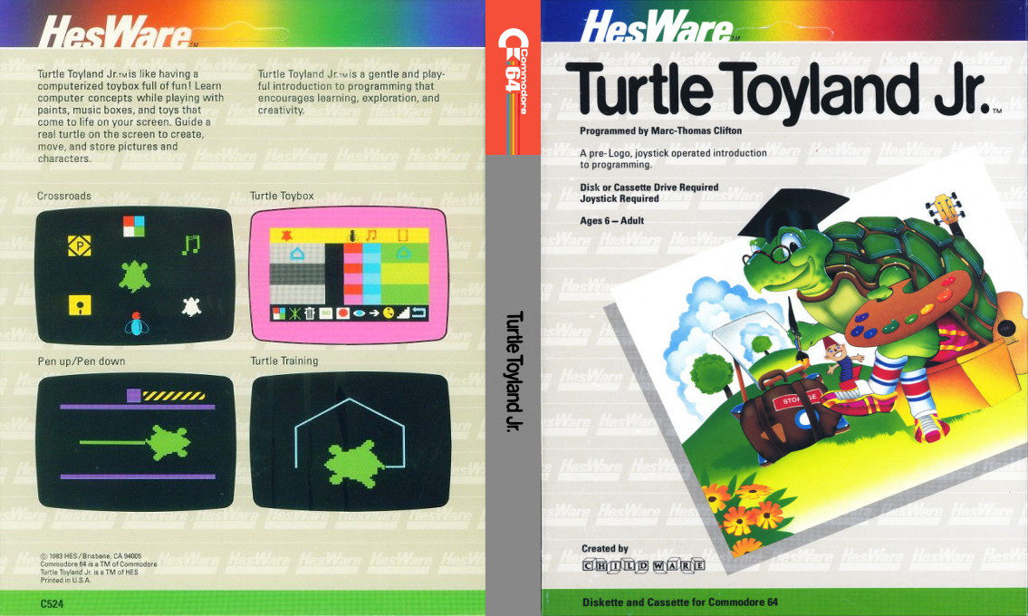 Turtle Toyland Junior — box-texture (US)
