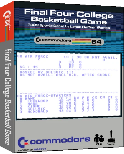 Final Four College Basketball Game — box-3D (CUS)