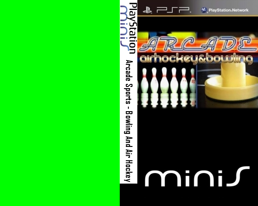 Arcade Sports - Bowling And Air Hockey — box-texture (EU)