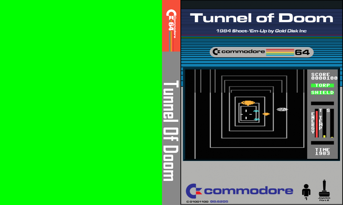 The Tunnels of Doom — box-texture (CUS)