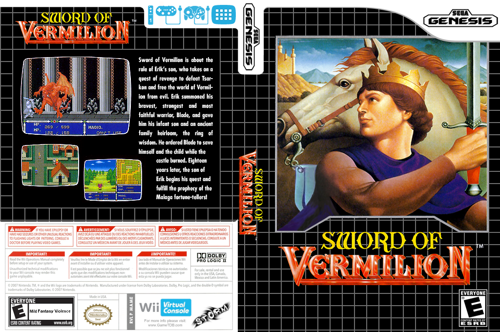 Sword Of Vermilion — box-texture (US)