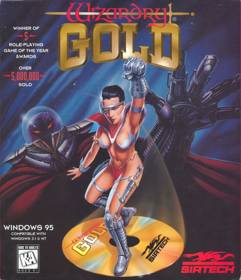 Wizardry Gold box art