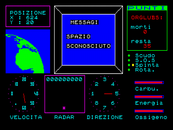 Orbital Mission — ss (WOR)