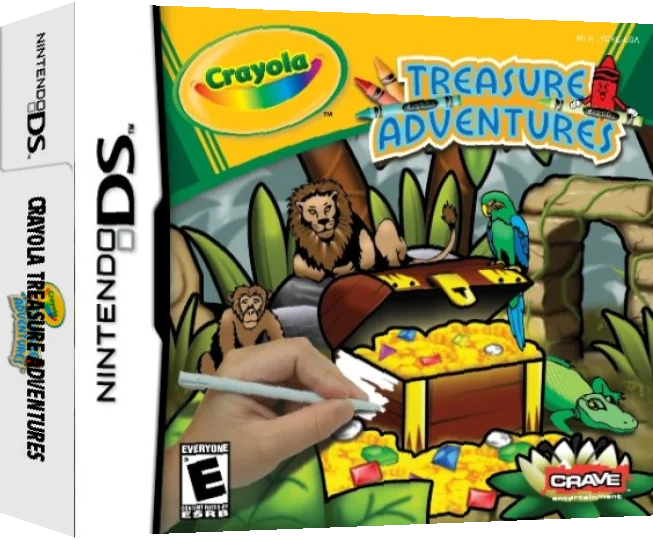 Crayola Treasure Adventures — box-3D (US)
