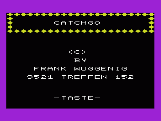 Catchgo — sstitle (WOR)