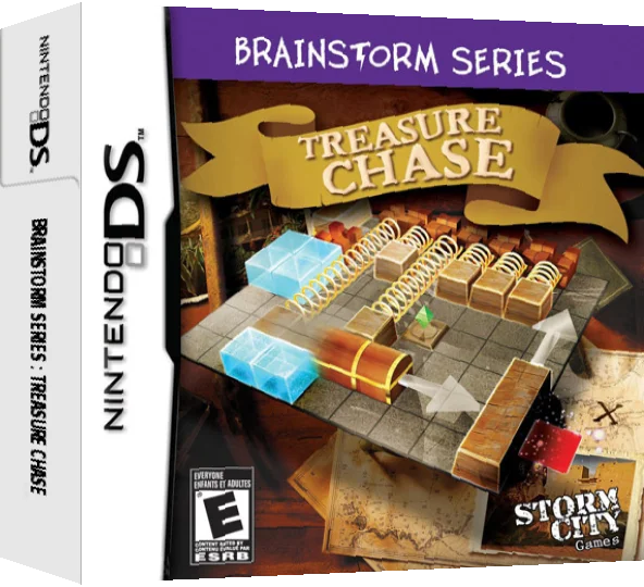 Brainstorm Series - Treasure Chase — box-3D (US)