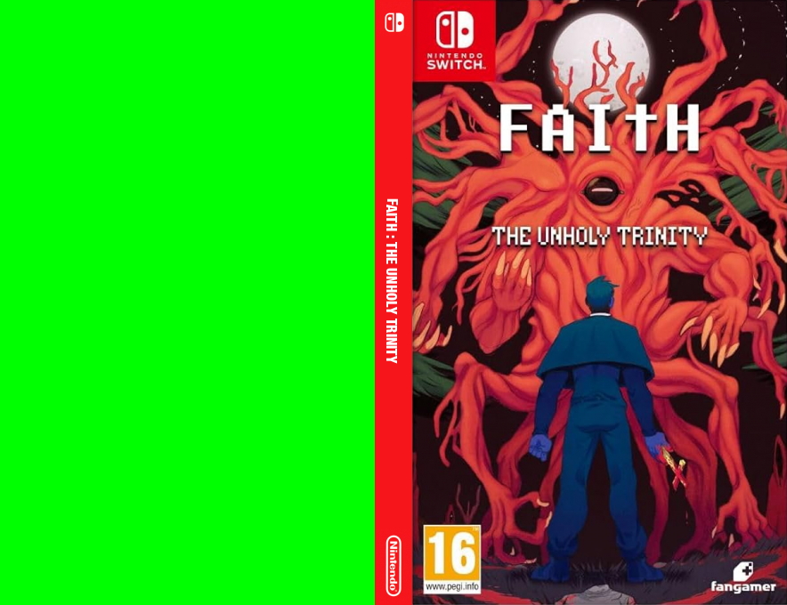 Faith - The Unholy Trinity — box-texture (EU)