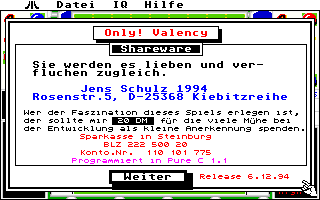 Only! Valency — sstitle (DE)