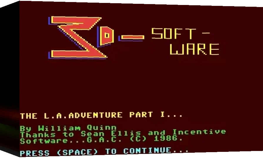 The LA Adventure — box-3D (WOR)