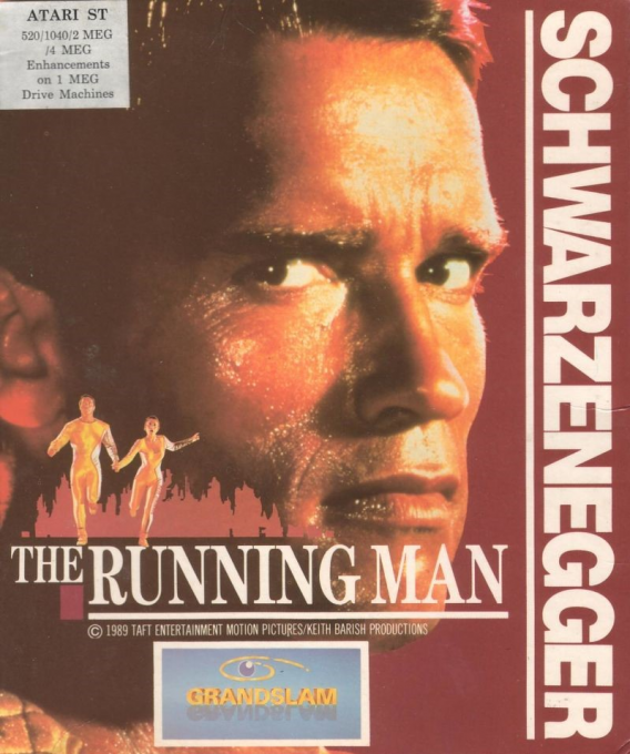 Running Man, The box art