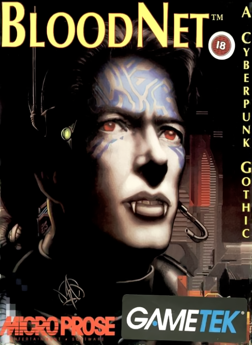 BloodNet - A Cyberpunk Gothic — box-2D (EU)