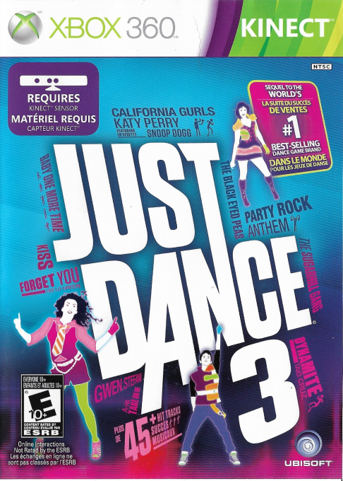 Just Dance 3 box art
