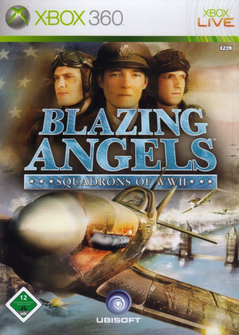 Blazing Angels - Squadrons of WWII — box-2D (DE)