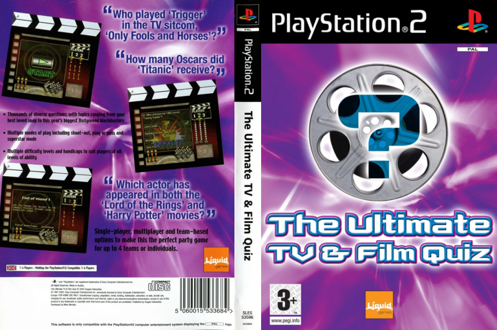 Ultimate Film Quiz, The — box-texture (EU)