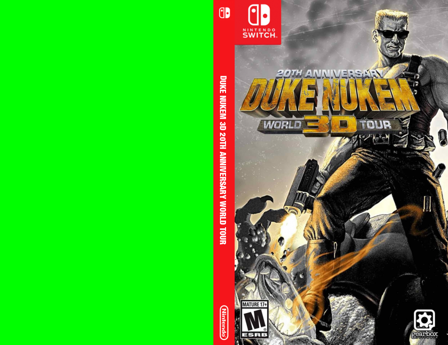 Duke Nukem 3D : 20th Anniversary World Tour — box-texture (US)