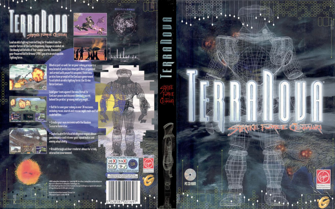 Terra Nova - Strike Force Centauri — box-texture (EU)