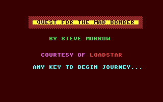 Quest for the Mad Bomber — sstitle (WOR)