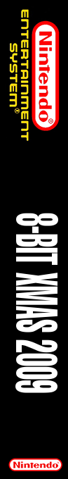 8-BIT XMAS 2009 — box-2D-side (WOR)