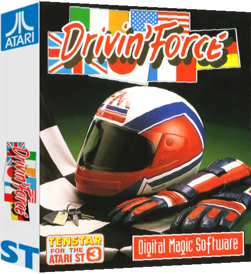 Drivin' Force — box-3D (EU)