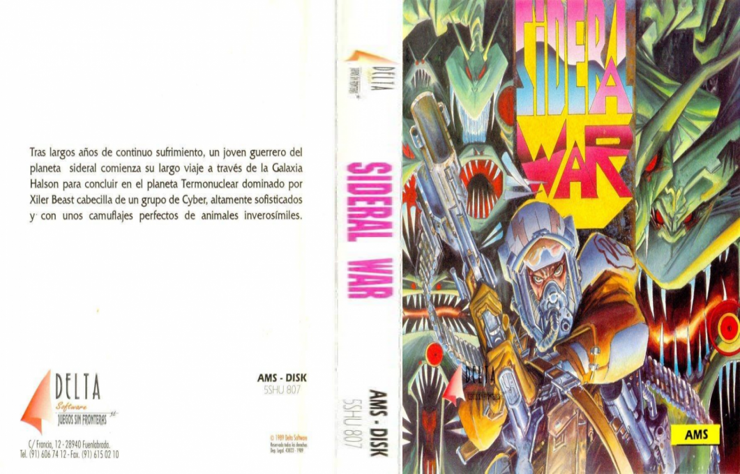 Sideral War — box-texture (SP)
