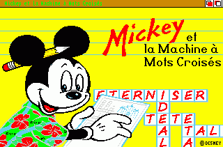 Mickey et la Machine a Mots Croises — sstitle (WOR)
