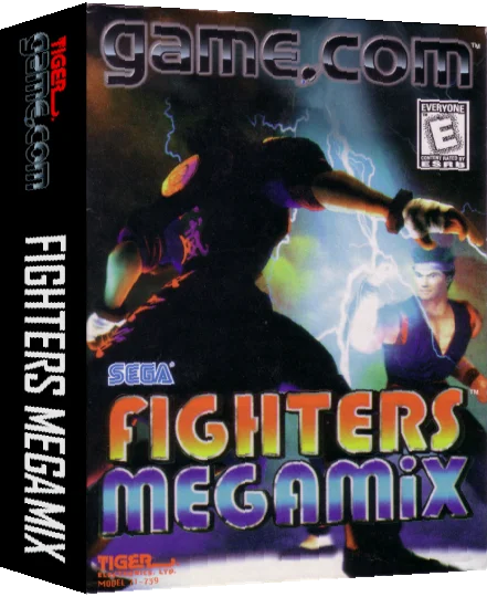 Fighters Megamix — box-3D (US)