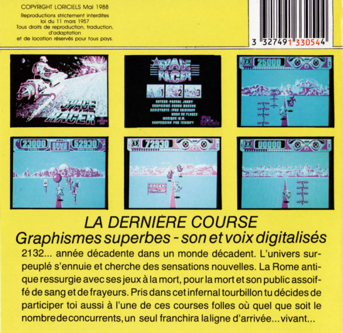 Space Racer — box-2D-back (FR)