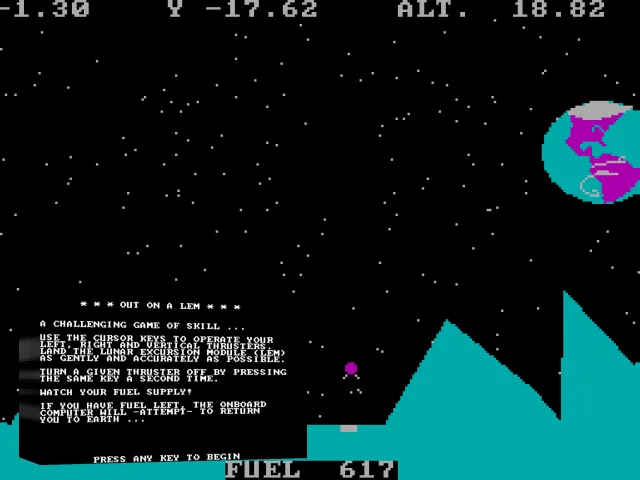 Out on a LEM — mixrbv2 (WOR)