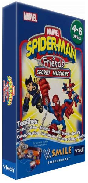 Spider-Man & Friends - Secret Missions — box-3D (US)
