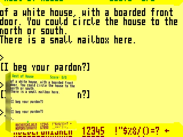 Mini Zork — mixrbv2 (WOR)