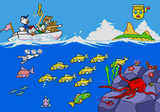 Fishing Pico - Donald no Adventure Fishing — ss (JP)